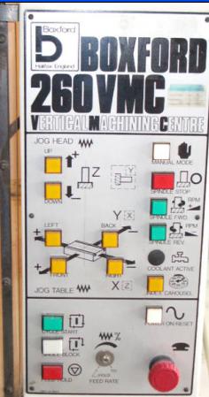 The old Control panel