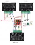 Click image for larger version. 

Name:	Stepper shield connection.jpg 
Views:	30731 
Size:	208.3 KB 
ID:	25940