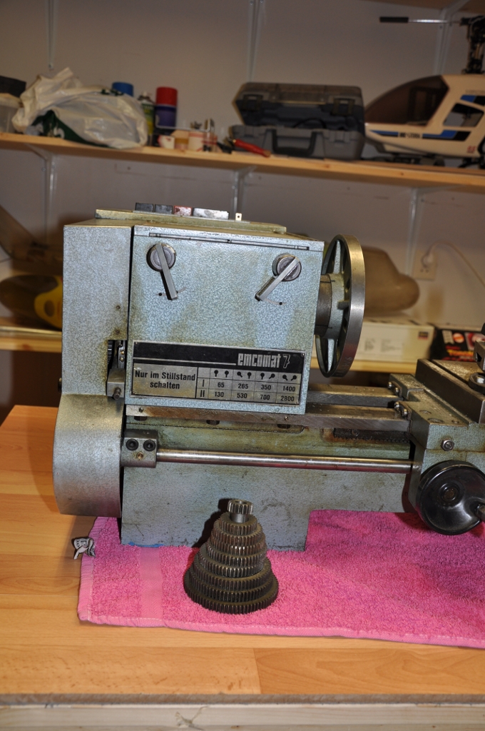 Another of the gearbox end.