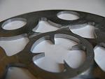 Gatling gun part cut with my homemade CNC milling machine