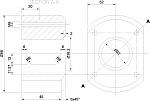 Click image for larger version. 

Name:	Nema 23 Stepper mount2.jpg 
Views:	2320 
Size:	262.8 KB 
ID:	4303