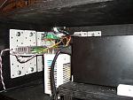 2A stepper controllers 25v PSU under the controllers back of Atom linux box on left side