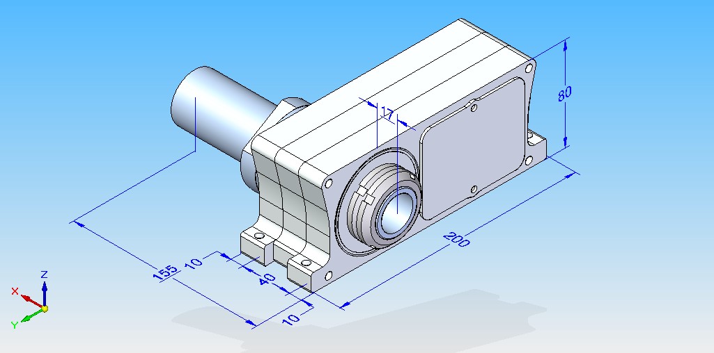 RM2510 rotating ballnut mount 1