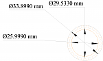 Click image for larger version. 

Name:	HTD 22 teeth Gear.png 
Views:	322 
Size:	40.3 KB 
ID:	23518