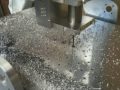 DIY CNC Router drilling new aluminium bed plate